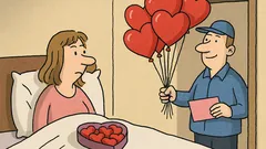 Dowcip: Miłość to znaczy, że jesteś przy mnie