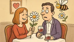 Dowcip: Walentynki—nie zapylaj innej stokrotki!