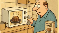 Dowcip: Pudding Marks Spencer będzie gorący