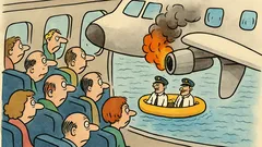 Dowcip: Lecą ludzie samolotem, nagle pilot...