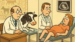 Dowcip: Weterynarz i ginekolog na zamianie