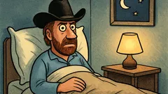Dowcip: Kiedy Chuck Norris idzie spać...