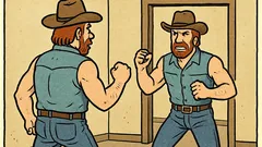 Dowcip: Chuck Norris spotyka samego siebie…