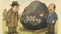 Dowcip: 500 kg kamienia czy węgla?