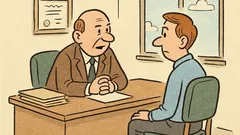 Dowcip: Pracodawca pyta kandydata o pracę w biurze