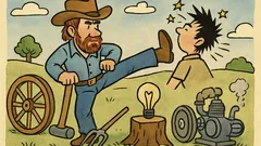 Dowcip: Chuck Norris wynalazł koło i prąd…