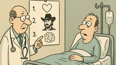 Dowcip: Lekarz wymienia trzy przyczyny zgonów...