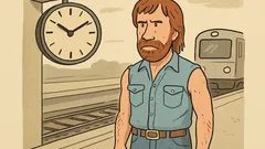 Dowcip: Czas nie czeka… chyba że Chuck Norris