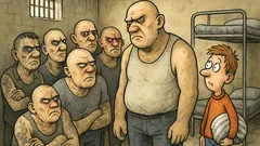 Dowcip: Do celi wchodzi młody więzień...