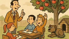 Dowcip: Na botanice pytają o zbiór jabłek…