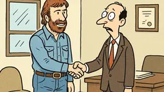 Dowcip: Poznałeś Chucka Norrisa? Za późno!