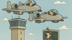 Dowcip: Samolot do radaru: „Zapomnieliśmy sygnał…”