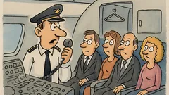 Dowcip: Pilot wita pasażerów i mówi…