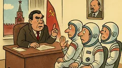 Dowcip: Breżniew planuje nocny lot na Słońce