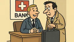 Dowcip: Do banku w Szwajcarii wchodzi klient...