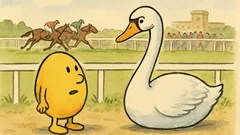 Dowcip: Żółtko spotyka Łabędzia na wyścigach