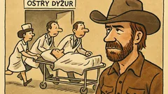 Dowcip: Chuck Norris napisał „Ostry dyżur”