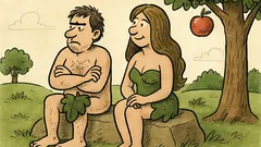 Dowcip: Adam i Ewa tworzyli idealną parę