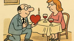 Dowcip: Na Świętego Walentego me serduszko lgnie