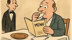 Dowcip: Wchodzi gość do restauracji po kartę