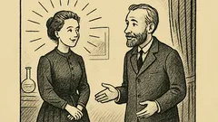 Dowcip: Przychodzi Pierre Curie do Marii...