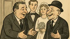 Dowcip: Ochrzczony bankier Rozenblum zaręcza syna