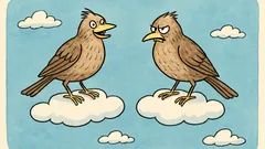 Dowcip: Ładna parka z nas, skowronki...