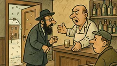 Dowcip: Zima. Do knajpy wchodzi Żyd...
