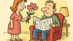 Dowcip: Kocham cię cały rok, więc...