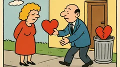 Dowcip: Nie kochaj kogoś, kto nie wart