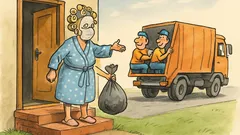 Dowcip: Weźmiecie jeszcze to stare barachło?