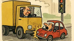 Dowcip: Pośrednią przyczyną wypadku był...