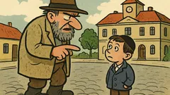 Dowcip: Wieśniak pyta Moszka o magistrat