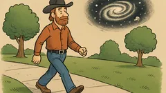 Dowcip: Chuck Norris wyszedł na spacer…