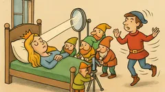 Dowcip: Królewna, laser i złącze p‑n…