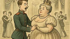 Dowcip: Porucznik Rżewski komplementuje imperatorową na balu