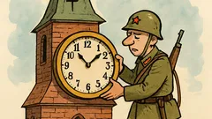 Dowcip: Ciężkie czasy! — rzekł żołnierz…