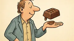 Dowcip: Jesteś moją czekoladką—rozpływasz się w ustach