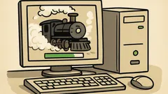 Dowcip: Jest na moim kompie lokomotywa...