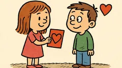 Dowcip: Spotyka się chłopak z dziewczyną w Walentynki