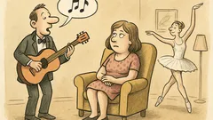 Dowcip: Chciałbym ci dziś pieśń podarować...