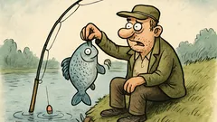 Dowcip: Facet poszedł na ryby...
