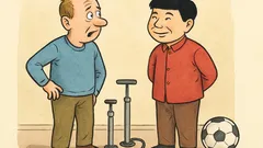 Dowcip: Polak pyta Chińczyka o pompki…