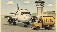 Dowcip: Pilot dzwoni do wieży: mało paliwa...