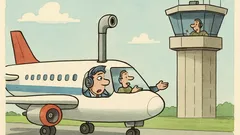 Dowcip: Jak pilot był 15 stóp pod ziemią