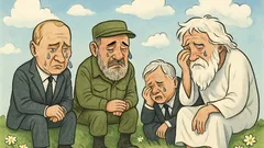 Dowcip: Putin, Castro i Kaczyński trafiają do nieba