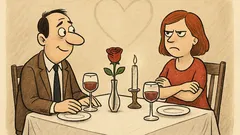 Dowcip: W Walentynki wchodzi mąż do kwiaciarni...