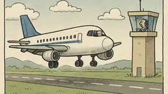 Dowcip: Pilot: Dzień dobry, Bratysławo...