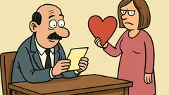 Dowcip: Walentynkowy liścik zdradza, kto ci bliski