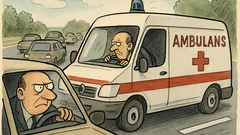 Dowcip: Wyprzedzaj, ktoś czeka na twoją nerkę…